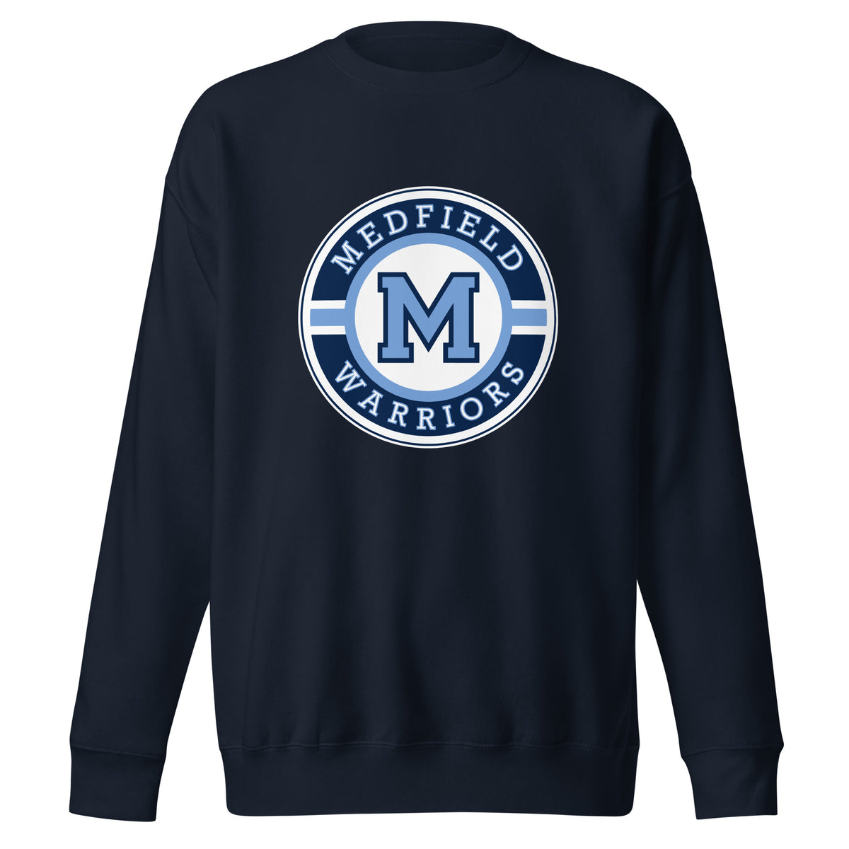 Performance | Crewneck | Medfield Softball | Badge Logo