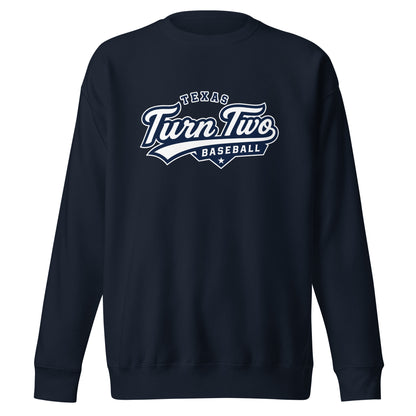 Performance | Crewneck | Texas Turn Two Baseball | Athletics Logo