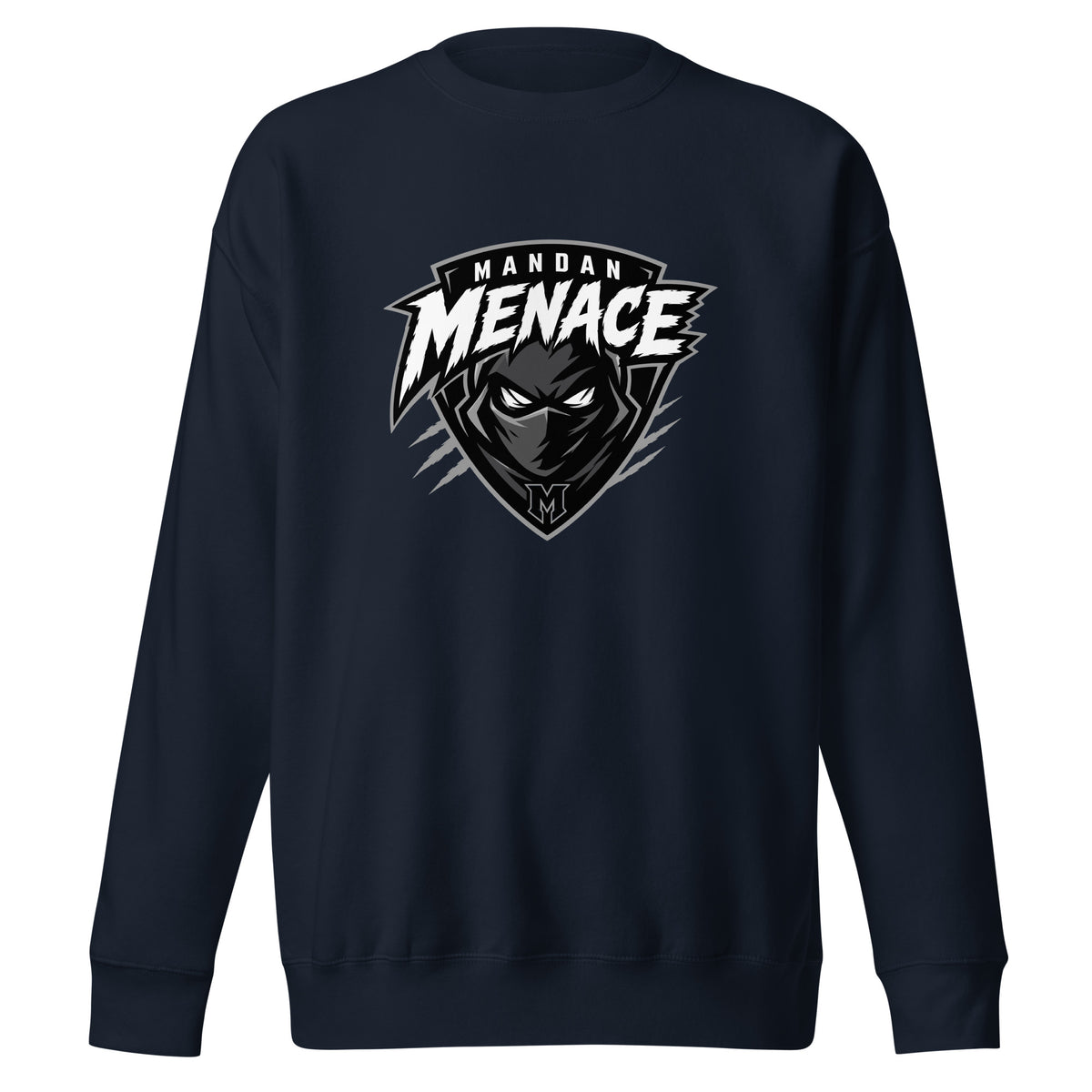 Performance | Crewneck | Mandan Menace | Shield Logo