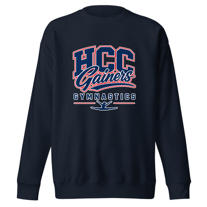 Performance | Crewneck | HCC Gymnastics | Apex Logo