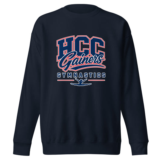 Performance | Crewneck | HCC Gymnastics | Apex Logo