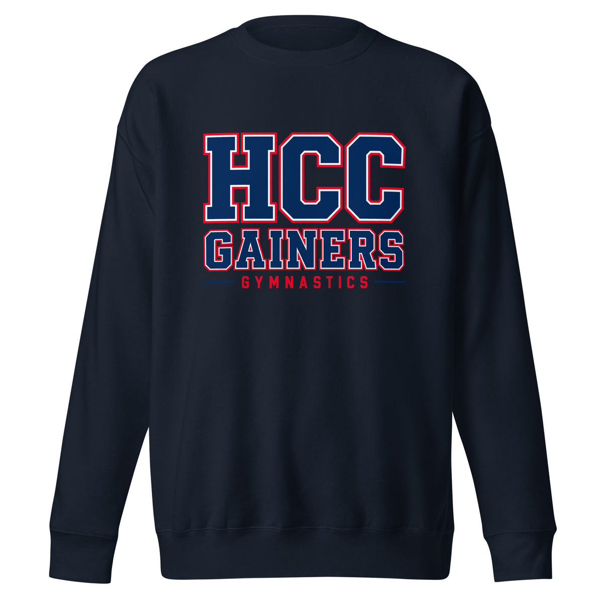 Performance | Crewneck | HCC Gymnastics | Vanguard Logo