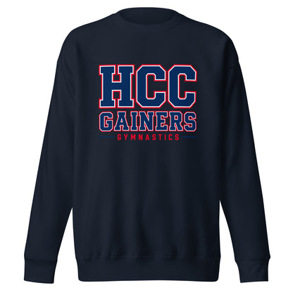 Performance | Crewneck | HCC Gymnastics | Vanguard Logo