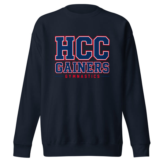 Performance | Crewneck | HCC Gymnastics | Vanguard Logo