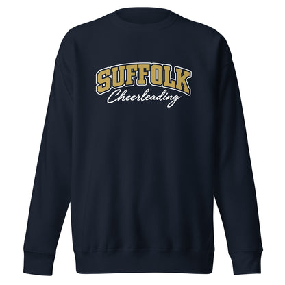 Performance | Crewneck | Suffolk University Cheerleading | Valor Logo