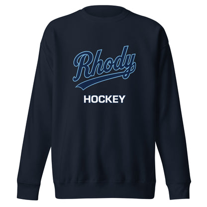 Performance | Crewneck | URI Men’s Hockey | Athletics Logo