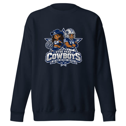 Performance | Crewneck | Hyde Park Cowboys | Vanguard Logo
