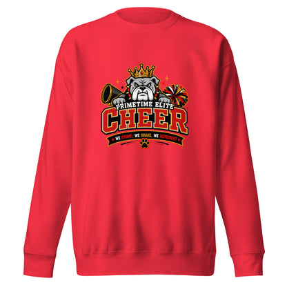 Performance | Crewneck | PTE Bulldog Cheer | Crest Logo