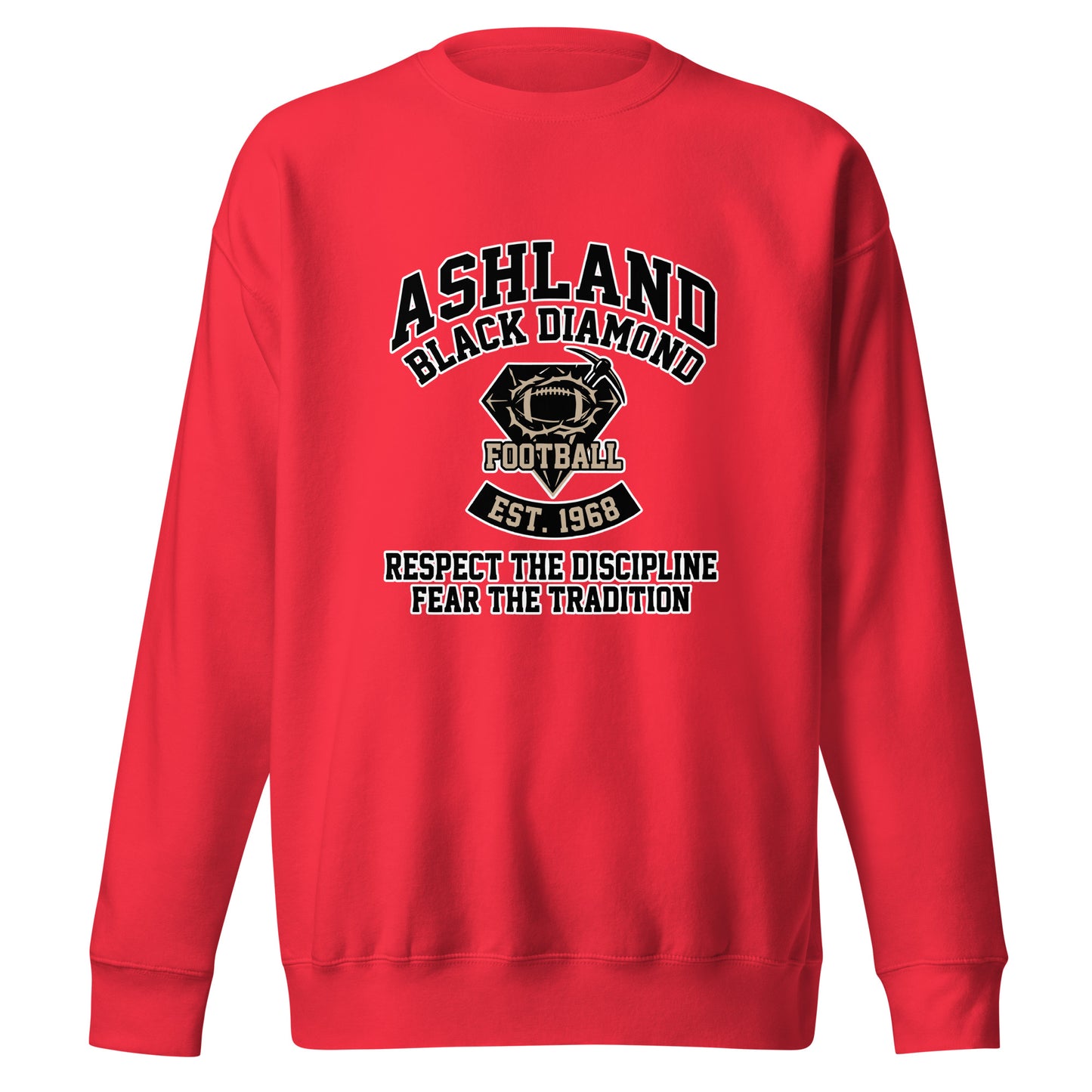 Performance | Crewneck | Ashland Black Diamonds | Emblem Logo