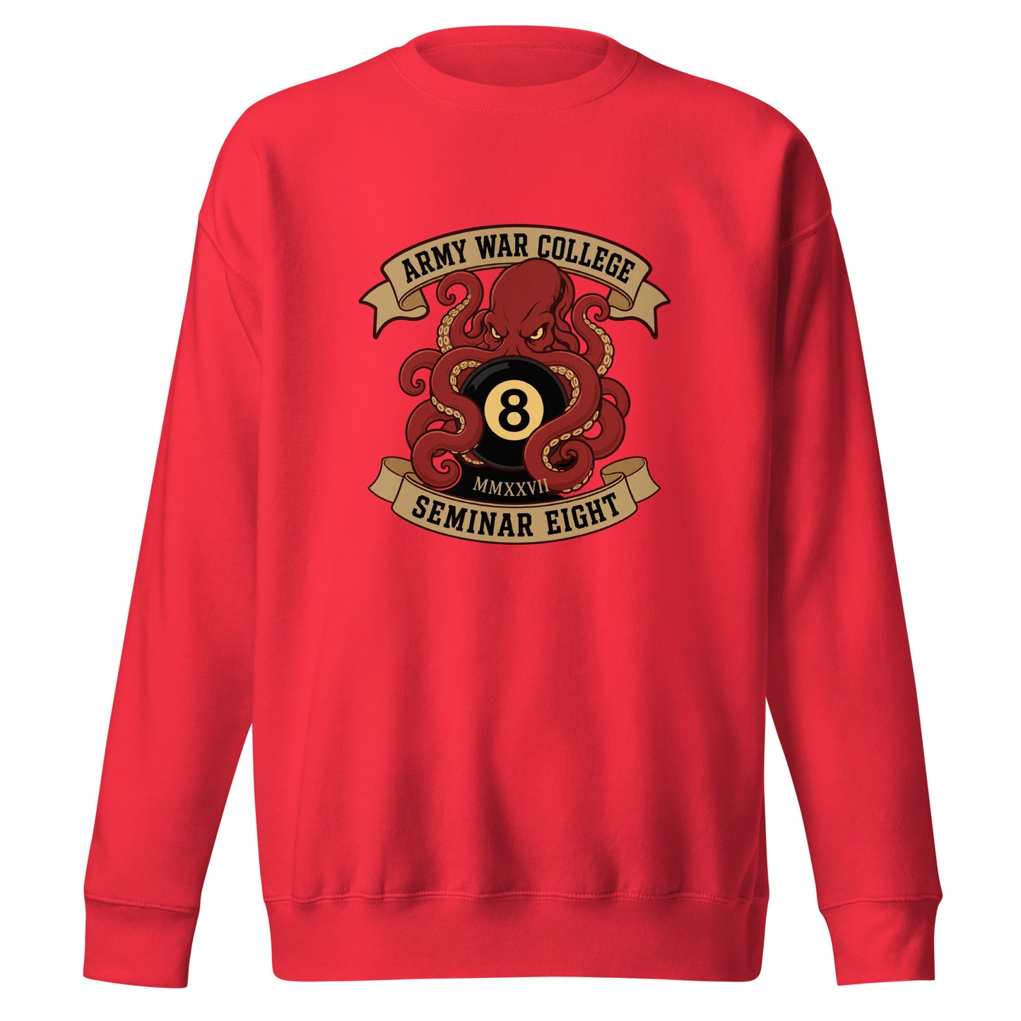 Performance | Crewneck | Army War College (Seminar 8) | Crest Logo