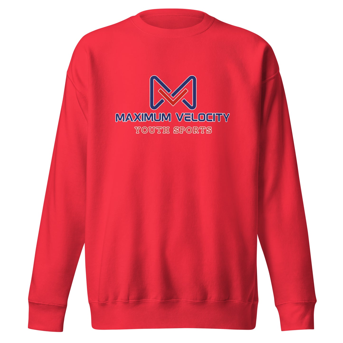 Performance | Crewneck | Maximum Velocity Youth Sports | Emblem Logo