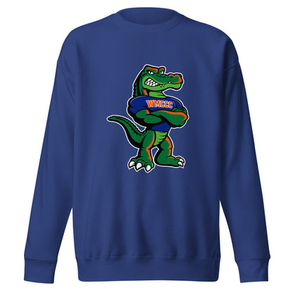 Performance | Crewneck | West Memphis Community Christian College Gators | Mascot Logo
