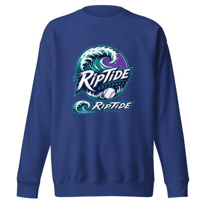 Performance | Crewneck | RipTide Softball | Crest Logo