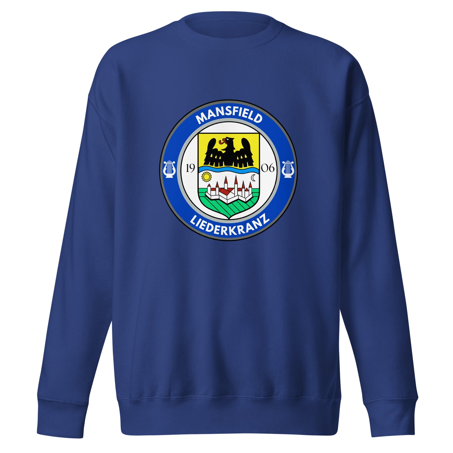 Performance | Crewneck | Liederkranz Soccer Club | Badge Logo