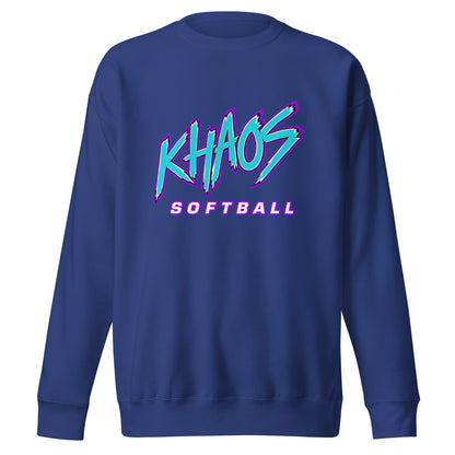 Performance | Crewneck | Khaos Softball | Atlhetics Logo