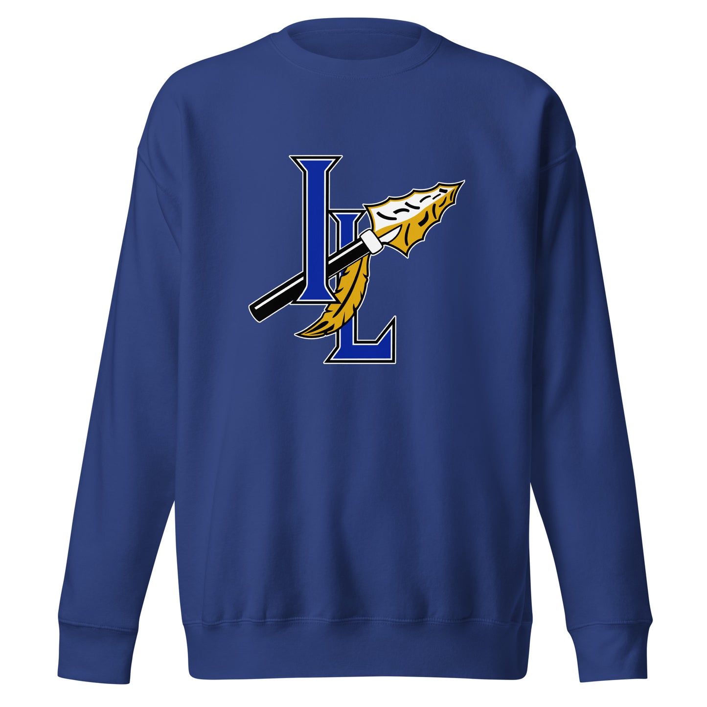 Performance | Crewneck | Indian Land Middle School Volleyball | Spear Athletic Logo
