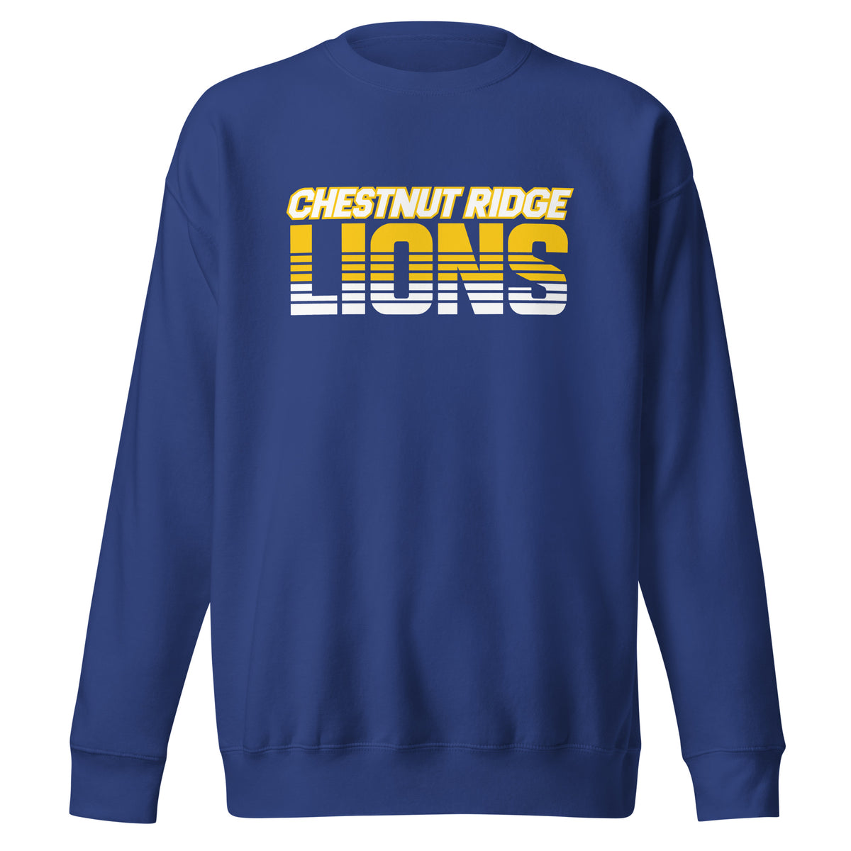 Performance | Crewneck | Chestnut Ridge Lions Football | Script Logo
