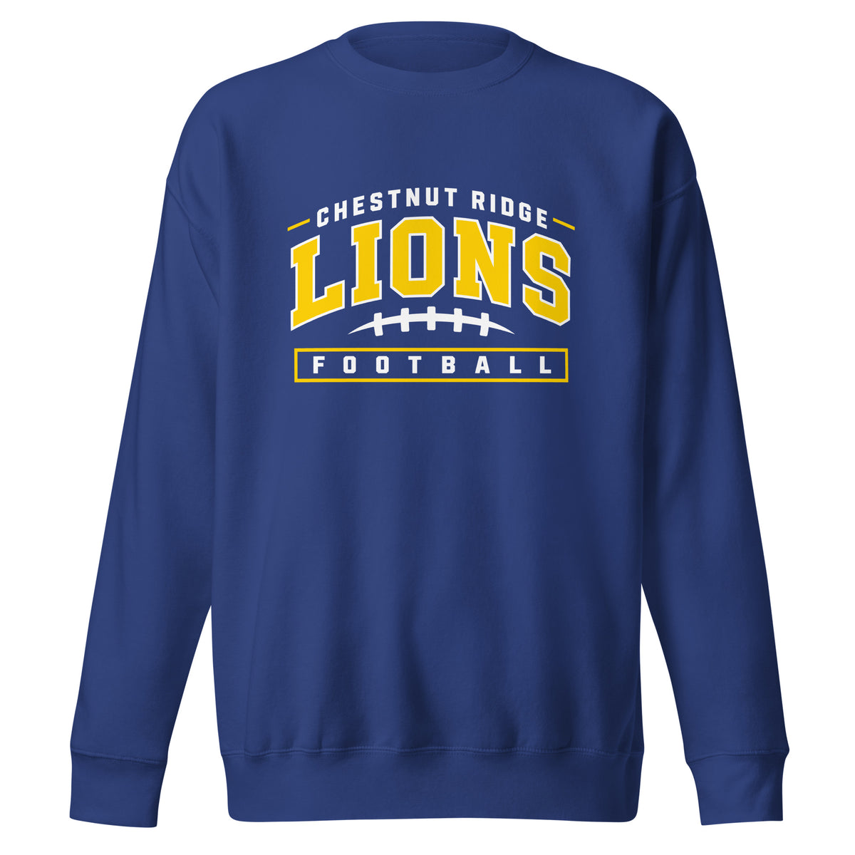 Performance | Crewneck | Chestnut Ridge Lions Football | Valor Logo
