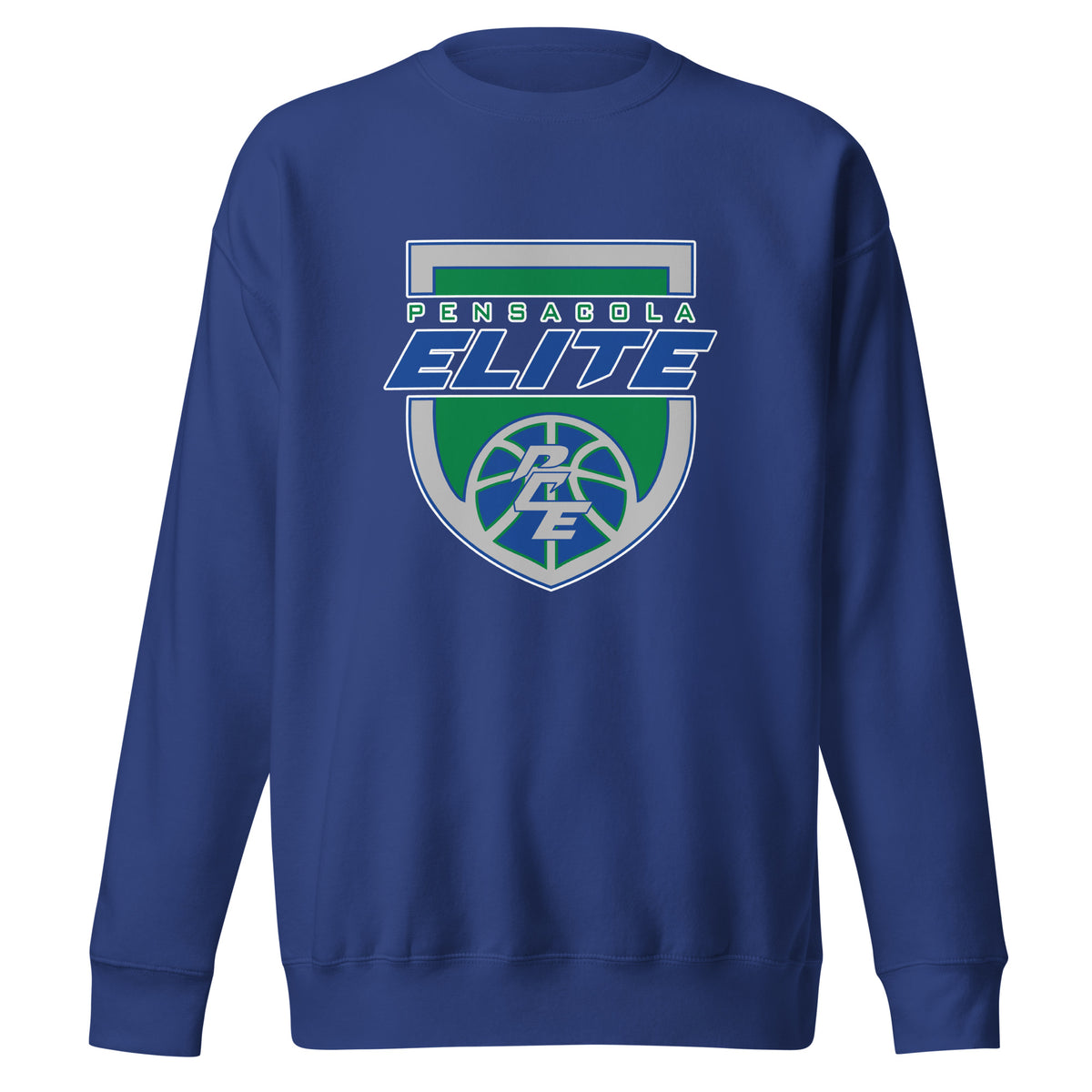 Performance | Crewneck | Pensacola Elite Inc. | Shield Logo