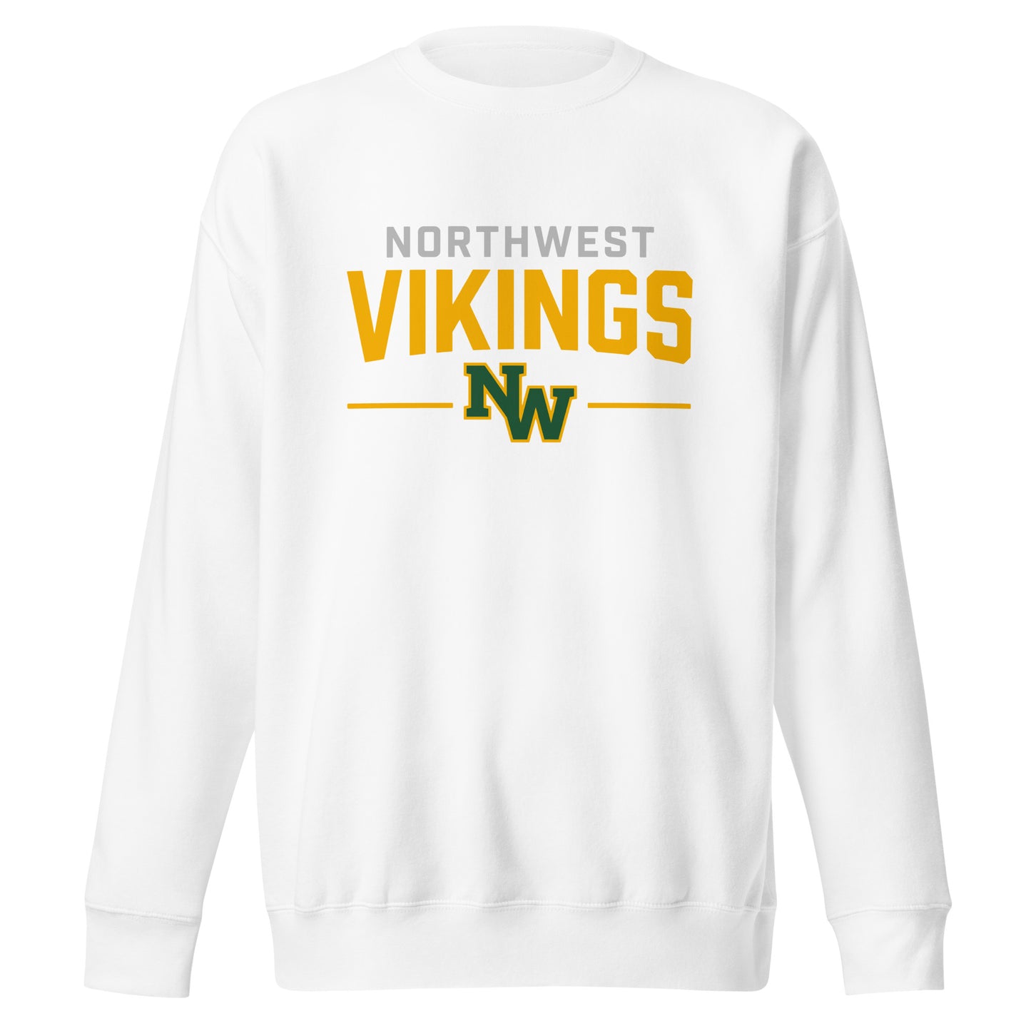 Performance | Crewneck | Northwest High School | Vikings Logo