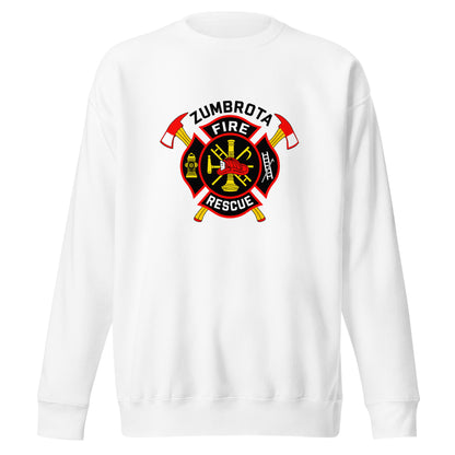 Performance | Crewneck | Zumbrota Fire Department | Vanguard Logo