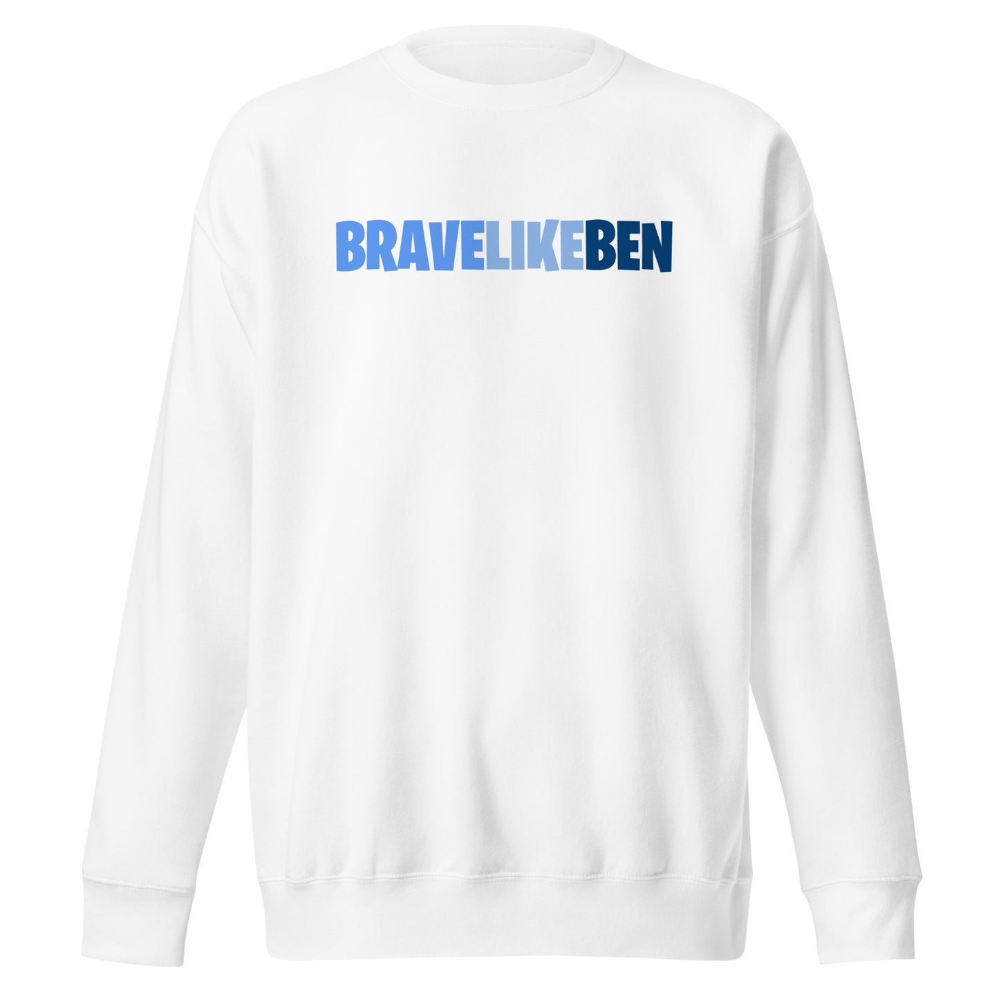 Performance | Crewneck | Brave Like Ben | Workmark Logo