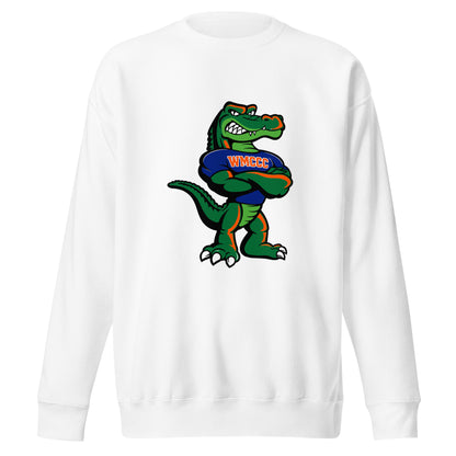 Performance | Crewneck | West Memphis Community Christian College Gators | Mascot Logo