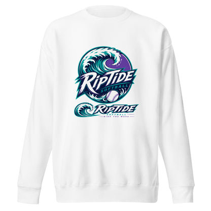 Performance | Crewneck | RipTide Softball | Crest Logo