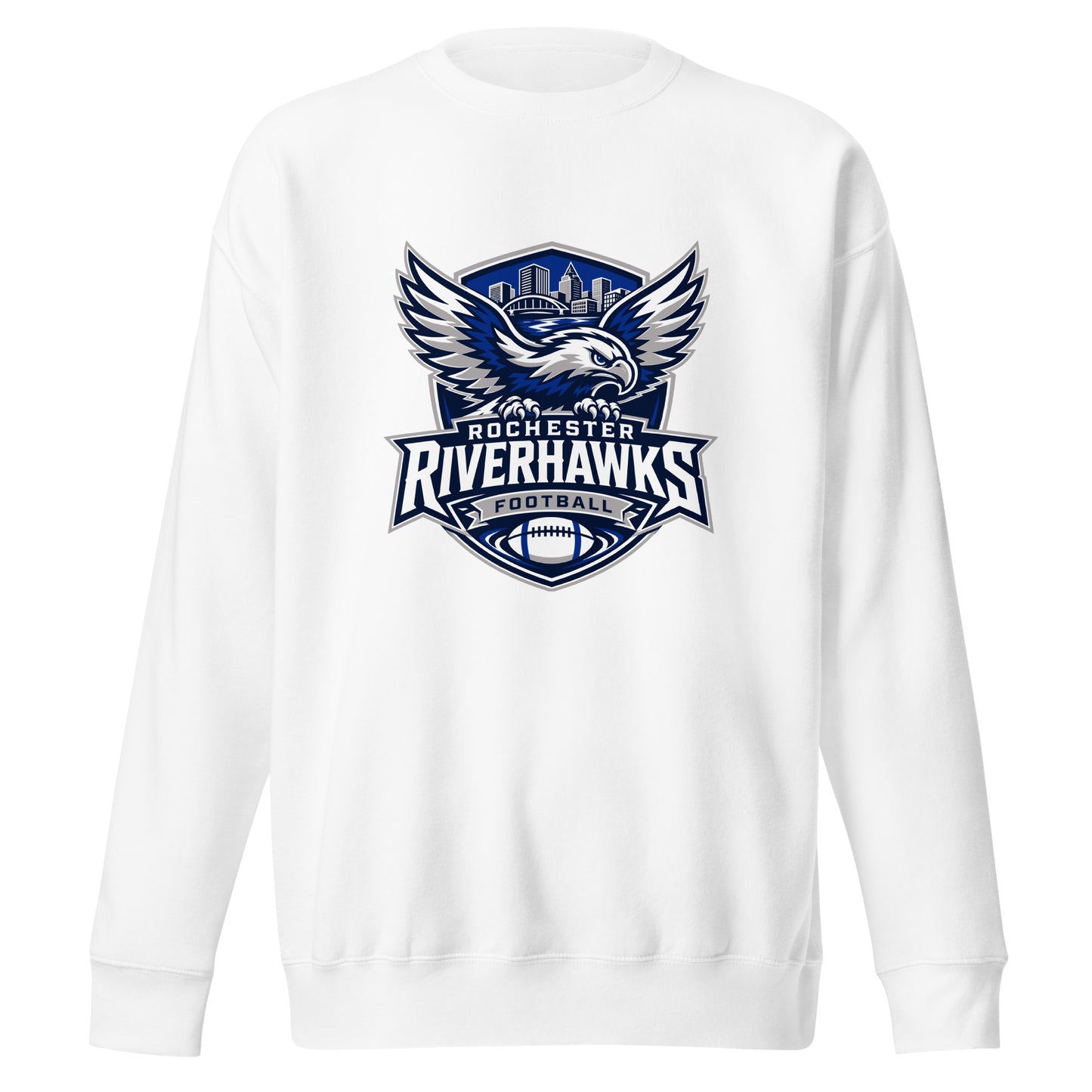 Performance | Crewneck | Rochester Riverhawks | Shield Logo