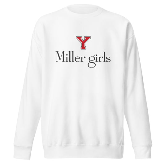 Performance | Crewneck | Yukon Student Council | Miller Girls Logo