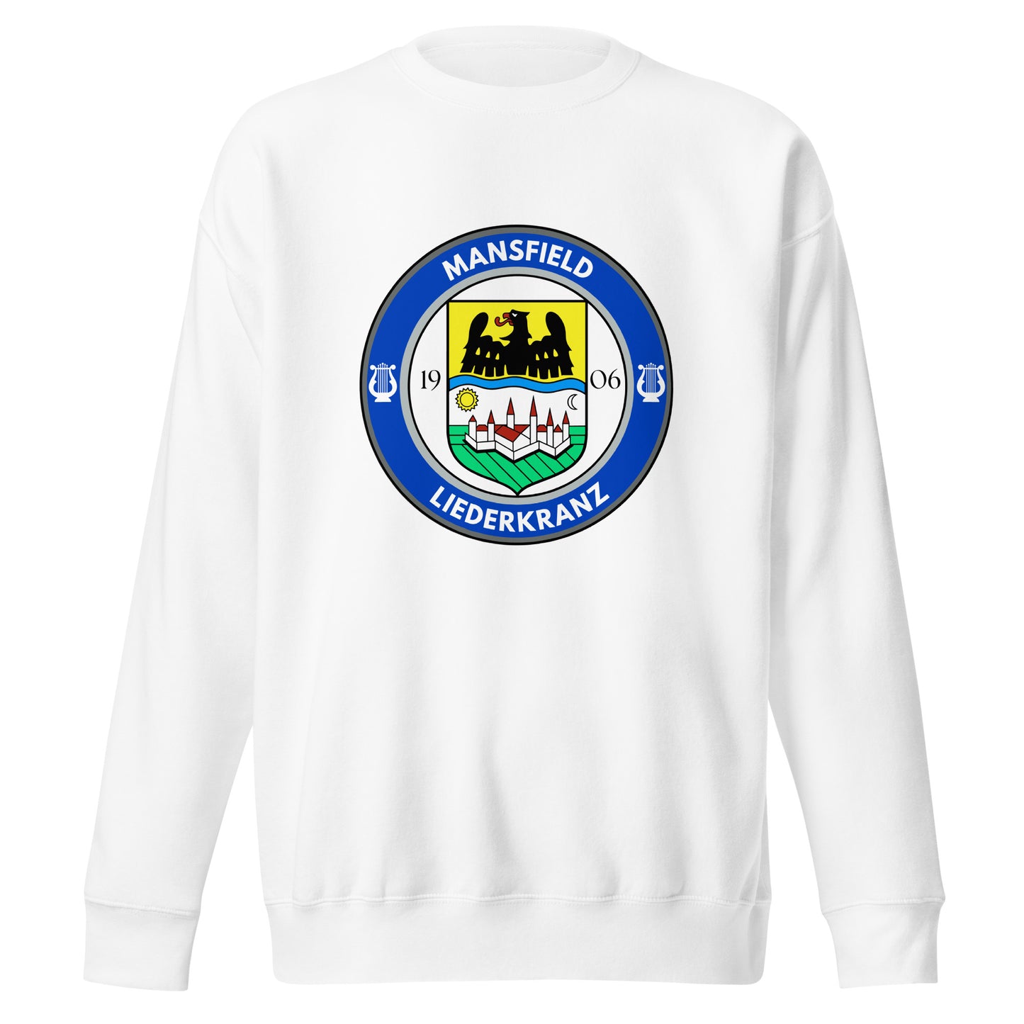 Performance | Crewneck | Liederkranz Soccer Club | Badge Logo