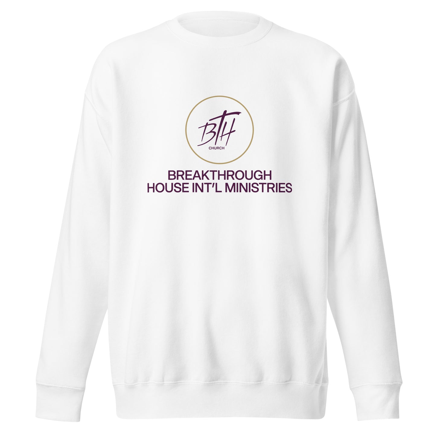 Performance | Crewneck | Breakthrough House International Ministries | Crest Logo