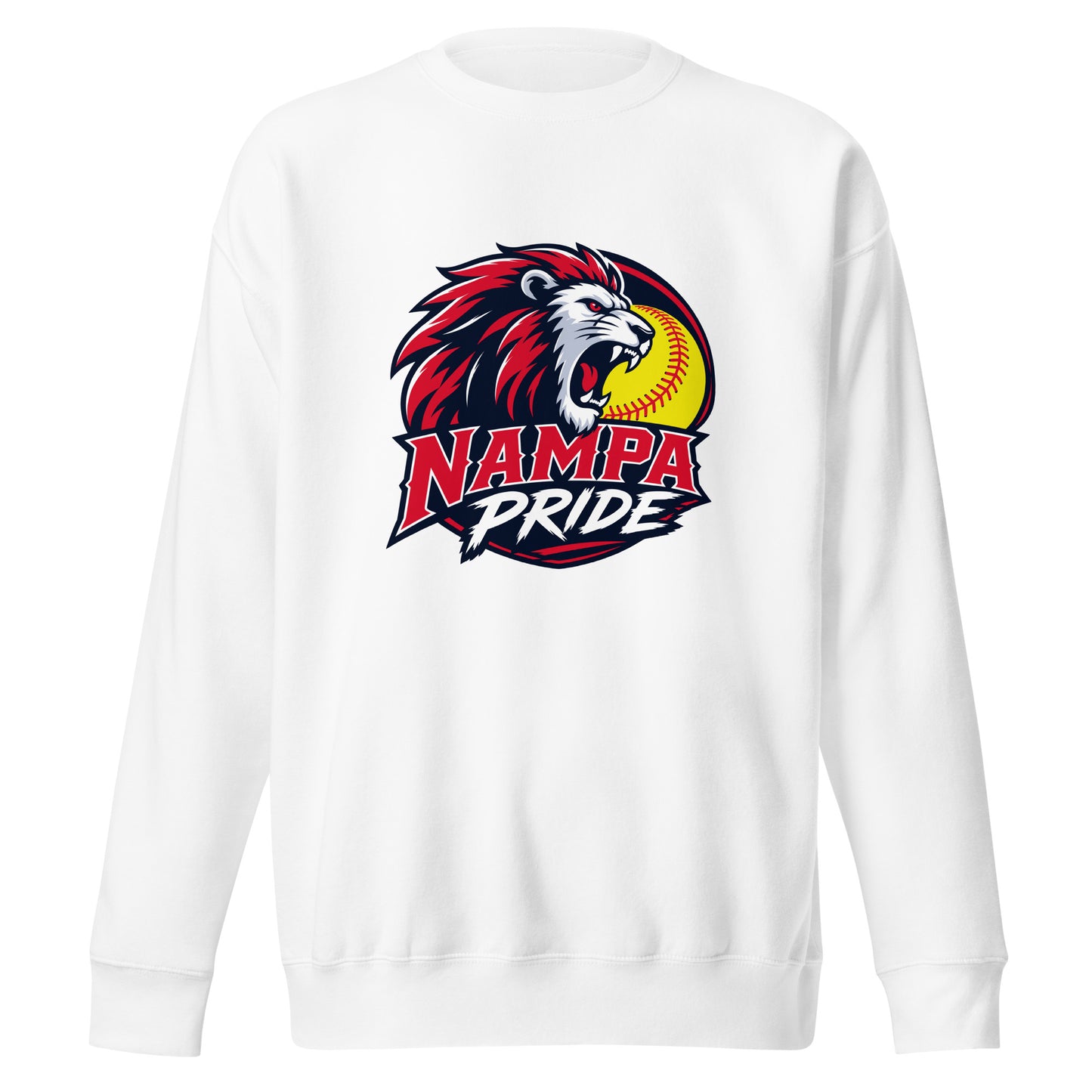 Performance | Crewneck | Nampa Pride | Lion Crest Logo