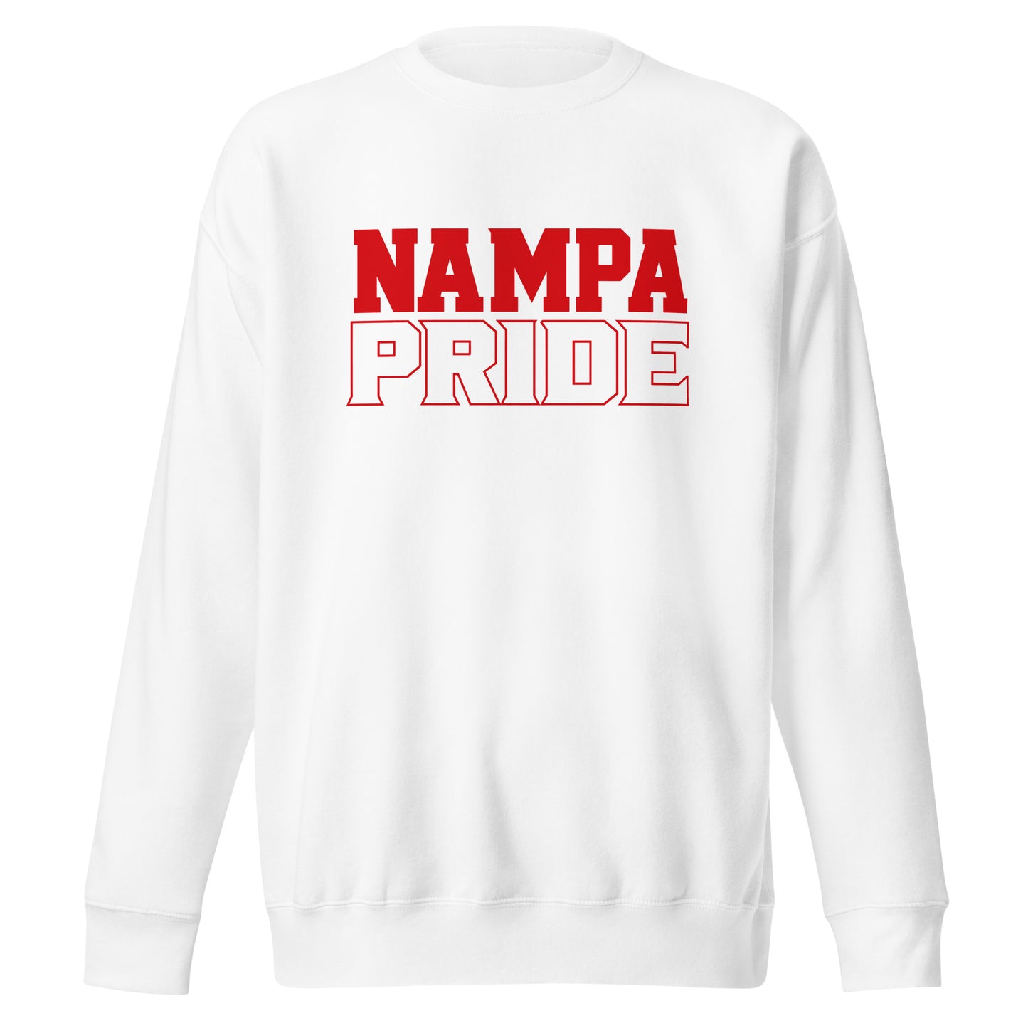 Performance | Crewneck | Nampa Pride | Letter Mark Logo