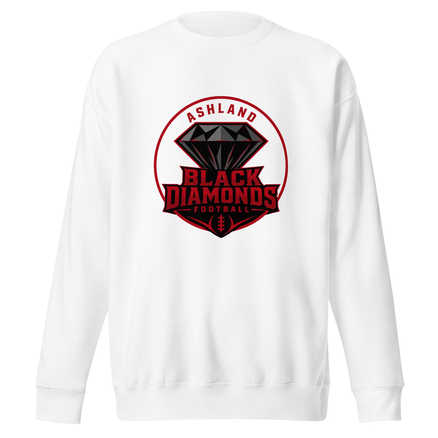 Performance | Crewneck | Ashland Black Diamonds | Badge Logo