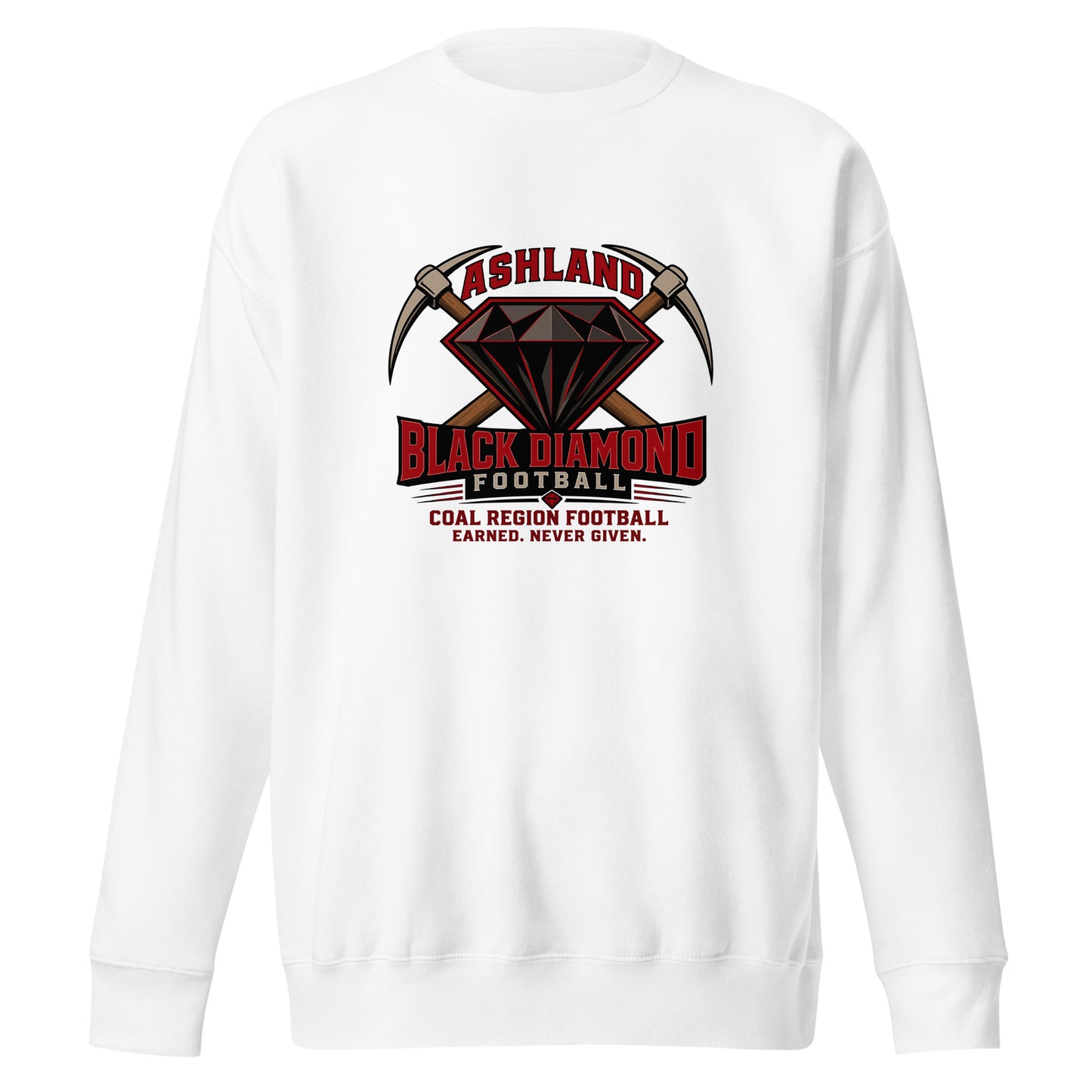 Performance | Crewneck | Ashland Black Diamonds | Vanguard Logo