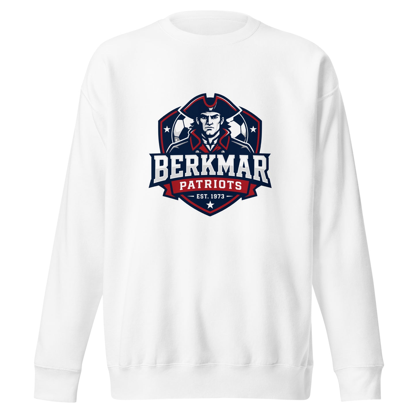 Performance | Crewneck | Berkmar High School Soccer | Shield Logo