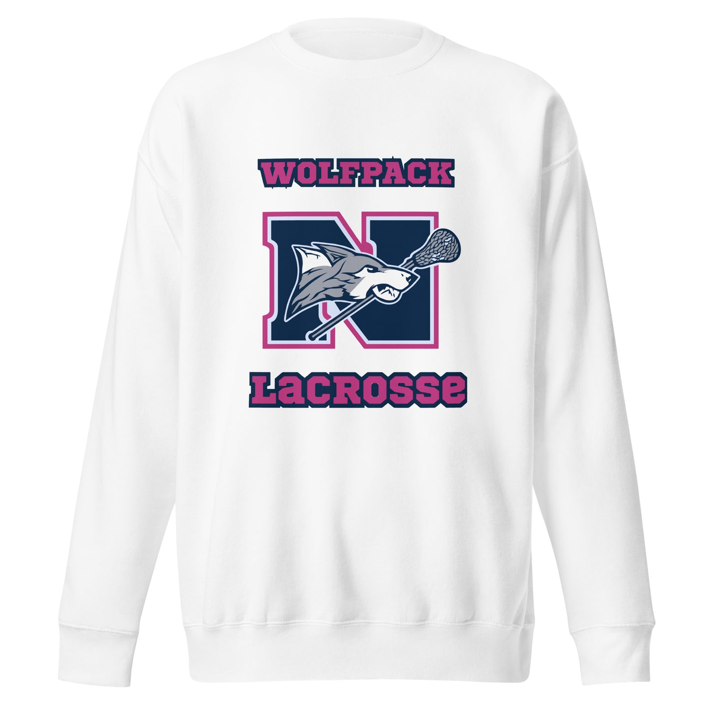Performance | Crewneck | North Paulding Lacrosse | Apex Logo