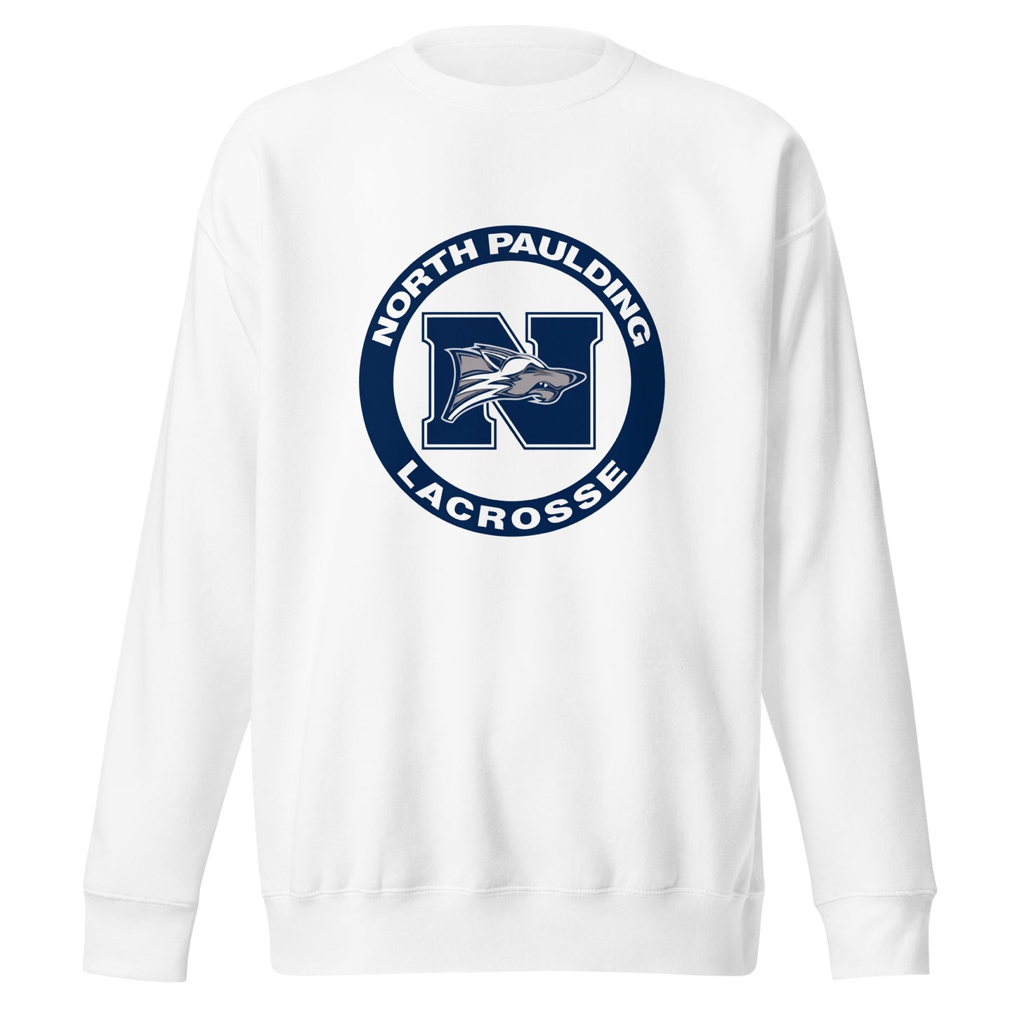 Performance | Crewneck | North Paulding Lacrosse | Badge Logo