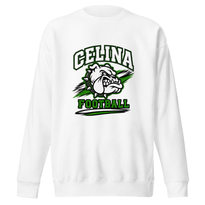 Performance | Crewneck | Celina Black Football | Emblem Logo