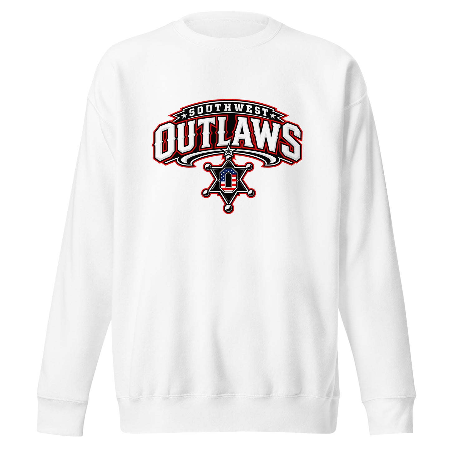 Performance | Crewneck | Southwest Outlaws | Vanguard Logo
