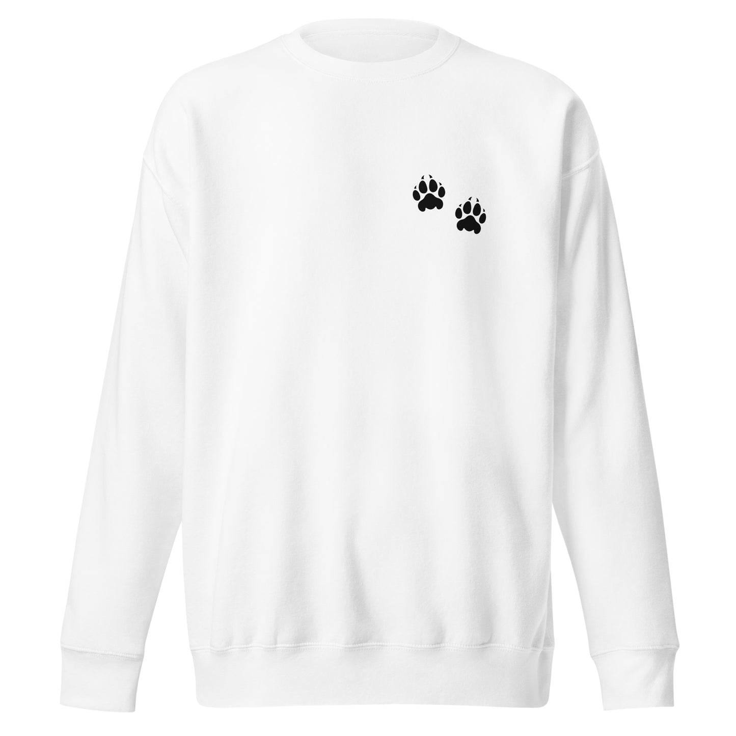 Performance | Crewneck | Orange Wave Marching Band | Paw Mark Logo
