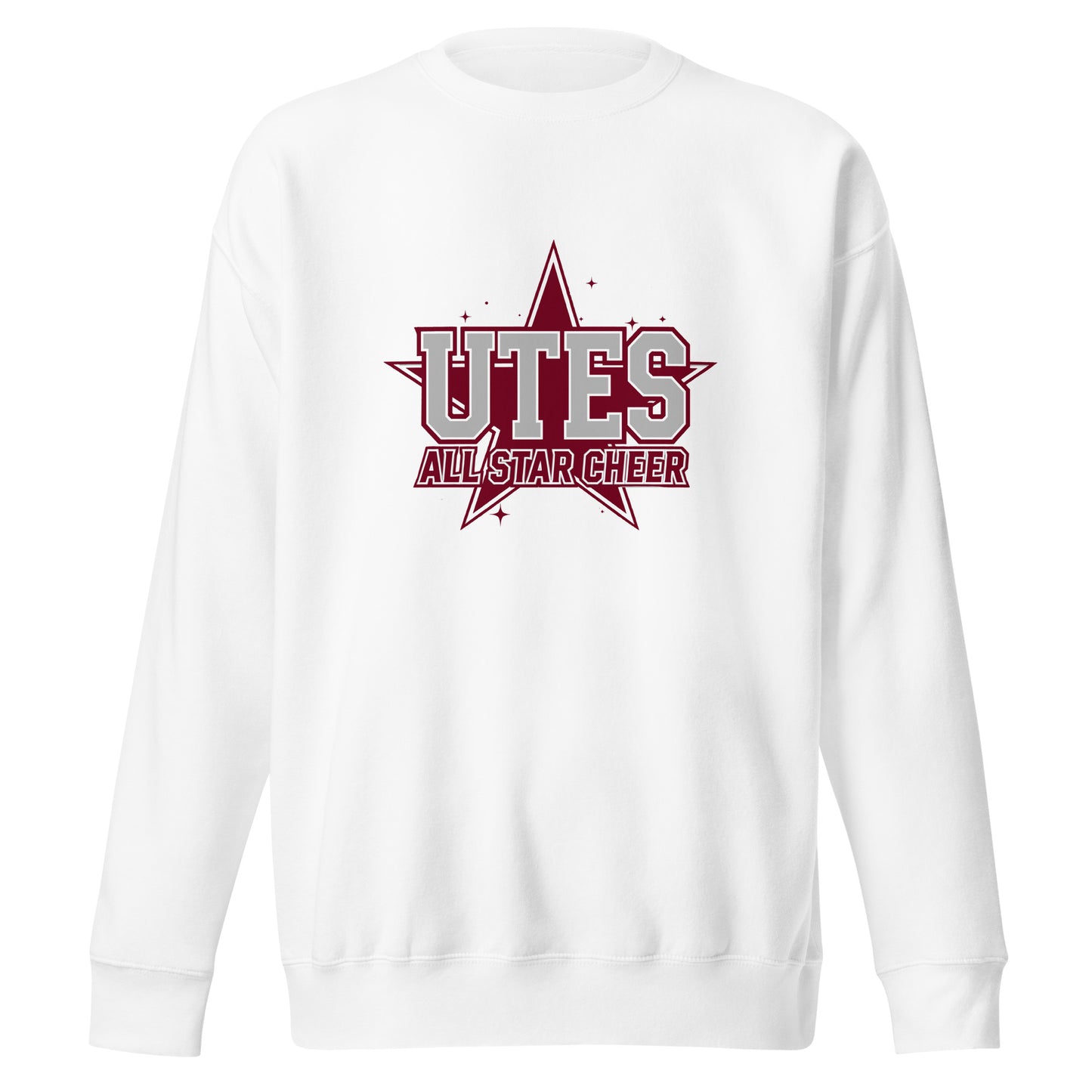 Performance | Crewneck | Utes Allstar Cheer | Crest Logo