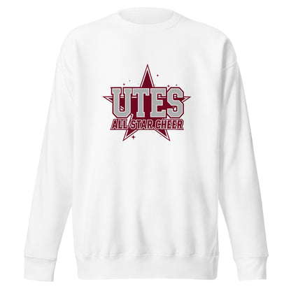 Performance | Crewneck | Utes Allstar Cheer | Crest Logo