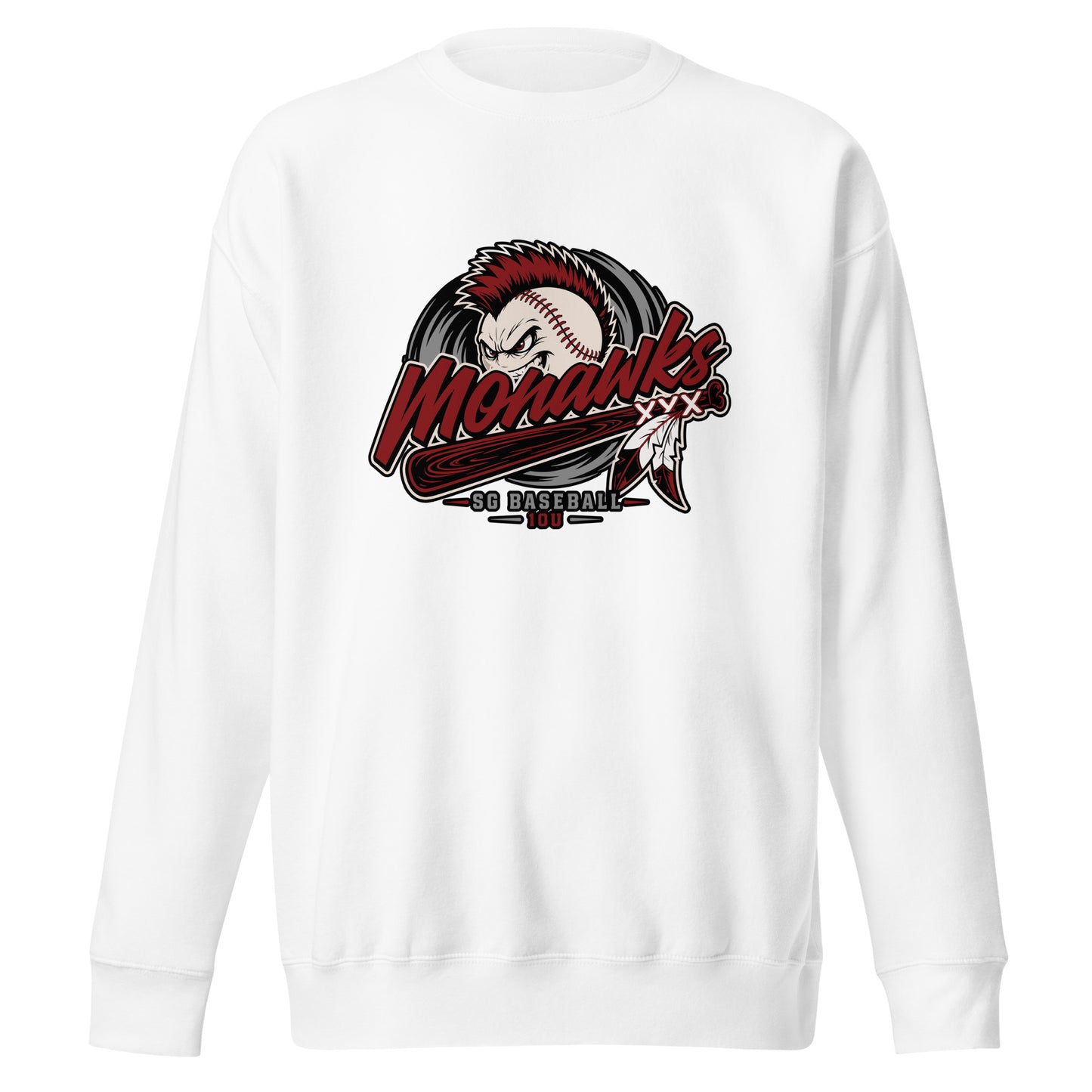 Performance | Crewneck | Mohawks | Valor Logo