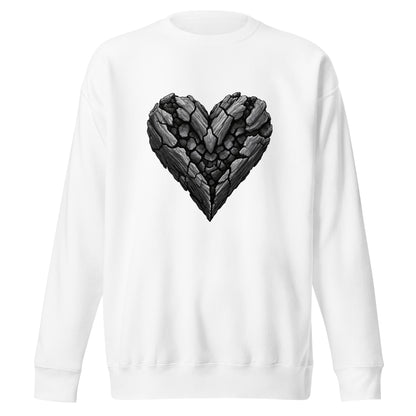 Performance | Crewneck | Obsidian Heartbeat | Emblem Logo