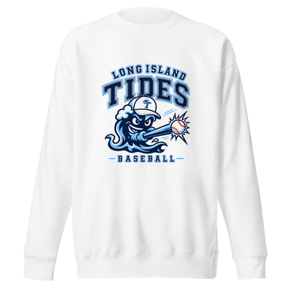 Performance | Crewneck | Long Island Tides Baseball | Valor Logo