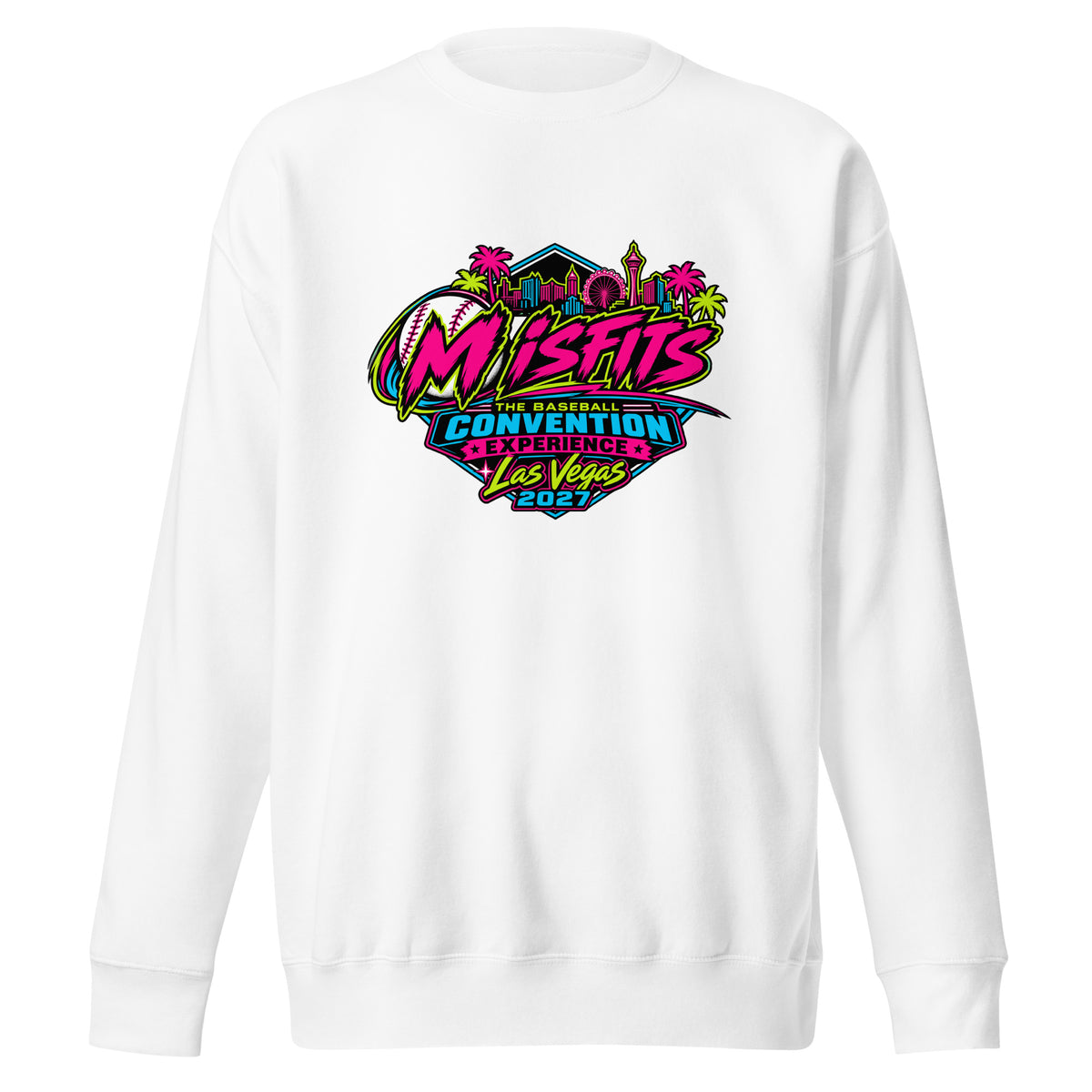 Performance | Crewneck | Misfits Baseball | Crest Logo