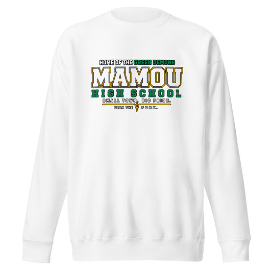 Performance | Crewneck | Mamou High School | Vanguard Logo
