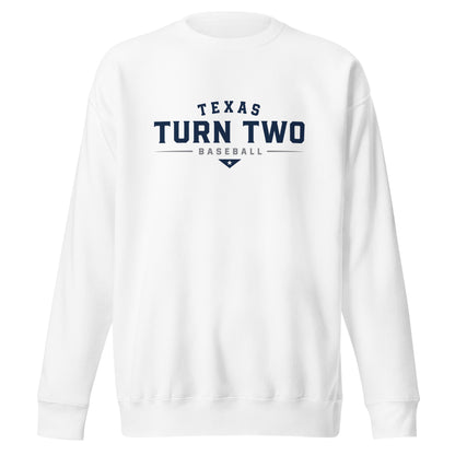Performance | Crewneck | Texas Turn Two Baseball | Modern Script Logo